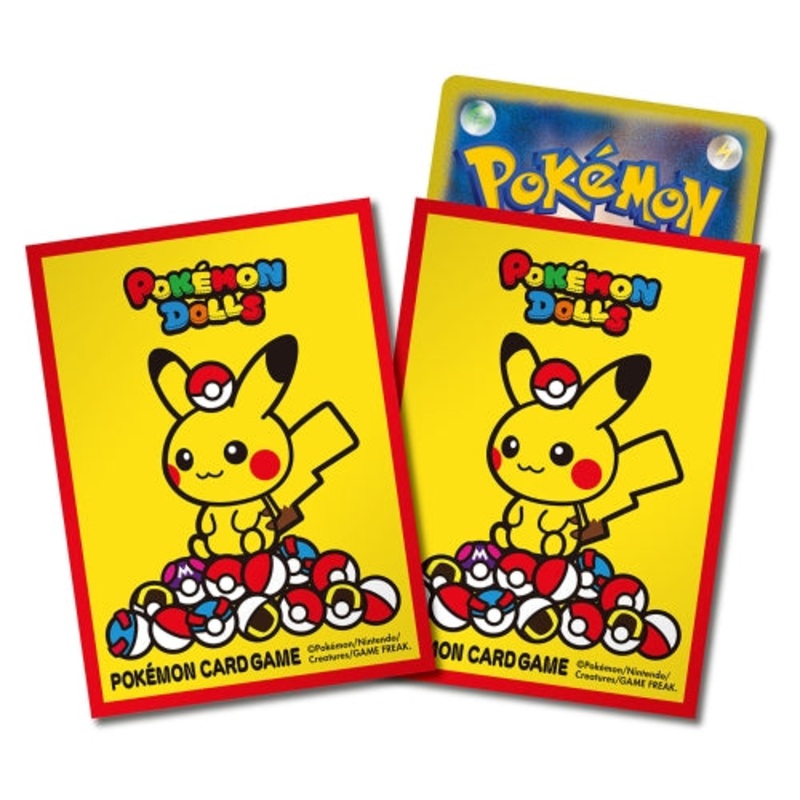 Card Sleeves – Pikachu Dolls (Pokemon Center Japan Exclusive)