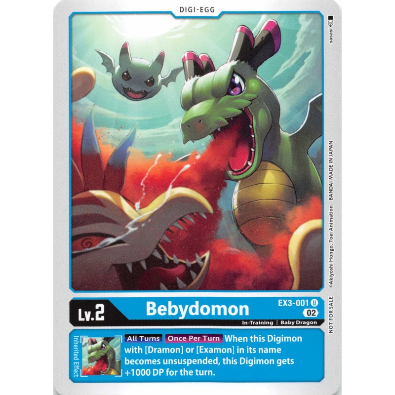 Bebydomon [EX3-001] [Revision Pack Cards] Normal