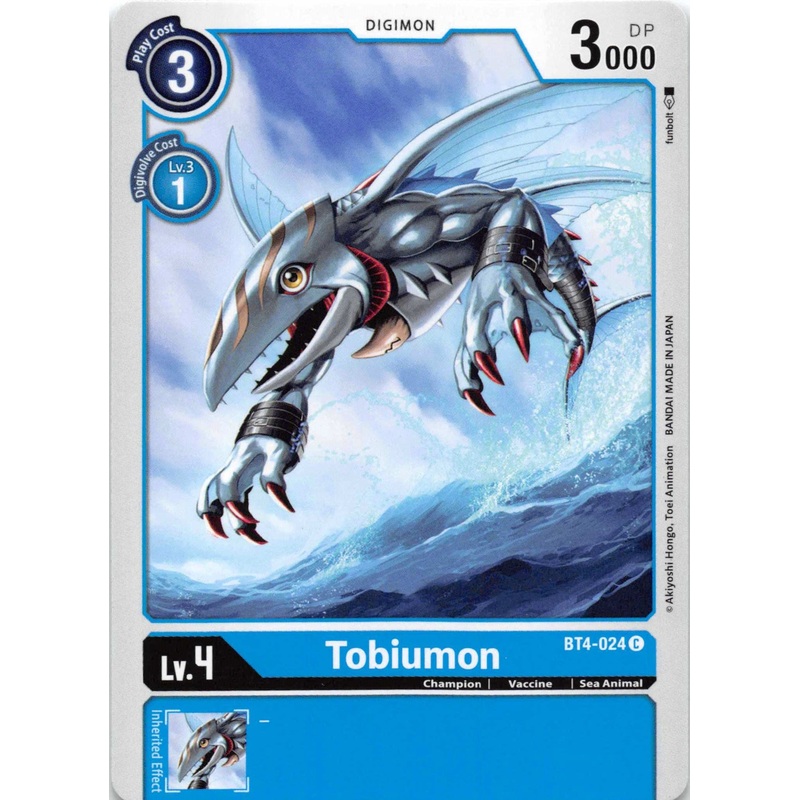 Tobiumon [BT4-024] [Great Legend] Normal