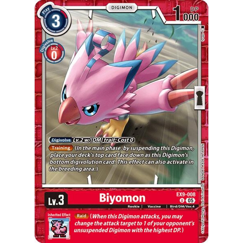 Biyomon [EX9-008 U] [Versus Monsters] Near Mint