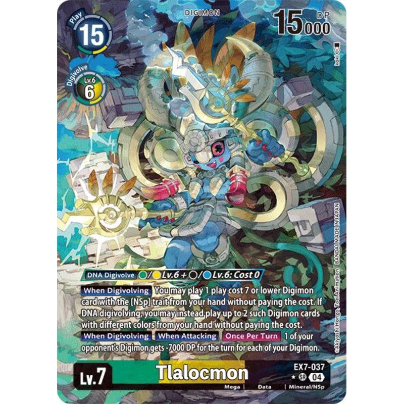 Tlalocmon (Alternate Art) [EX7-037-SR] [Digimon LIBERATOR] Foil