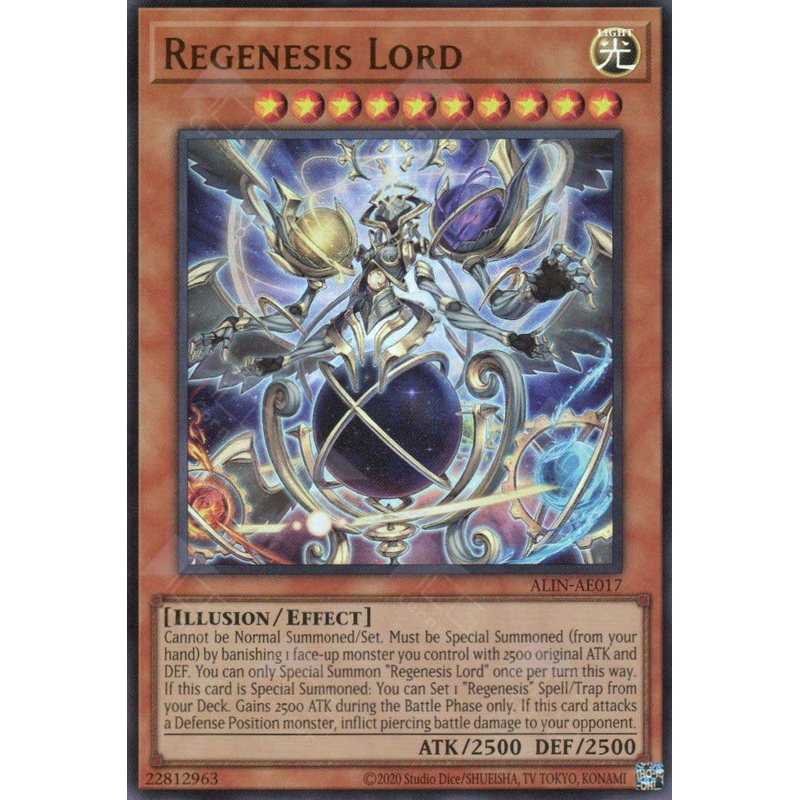 ALIN-AE017 Regenesis Lord (UR) Single