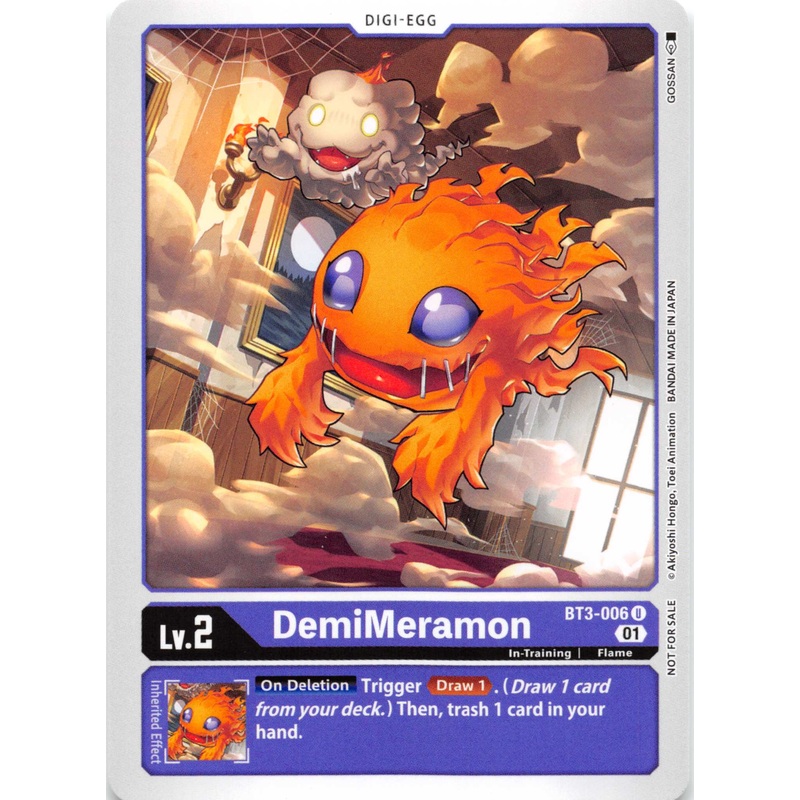 DemiMeramon – BT3-006 (Winner Pack New Awakening) [BT3-006] [Release Special Booster] Normal