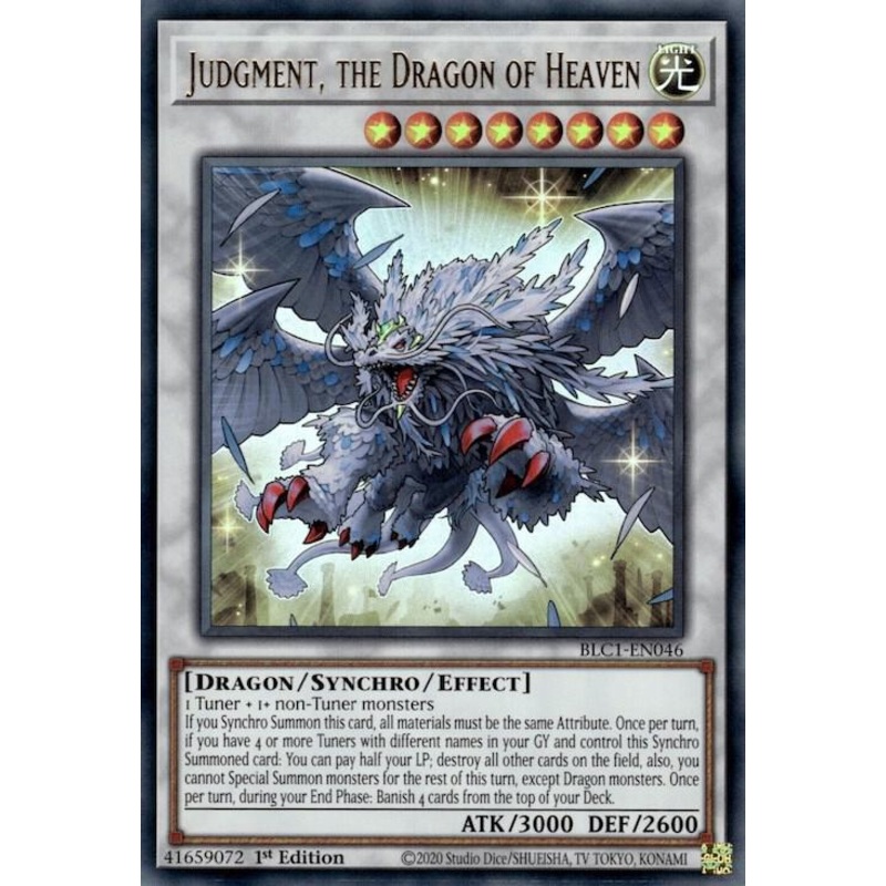 Judgment, the Dragon of Heaven – Battles of Legend: Chapter 1 – BLC1-EN046