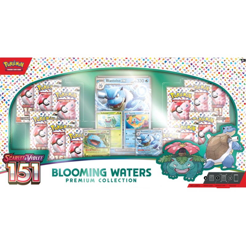 POKEMON BLOOMING WATERS PREMIUM COLLECTION (MAX 1 per person)