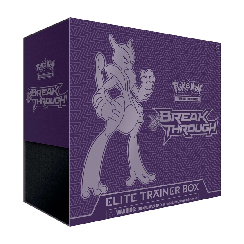 XY: BREAKthrough – Elite Trainer Box (Mega Mewtwo X)
