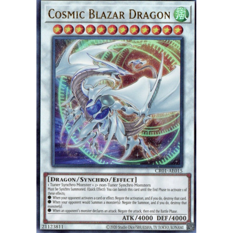 CR01-AE015 Cosmic Blazar Dragon (UL) Single