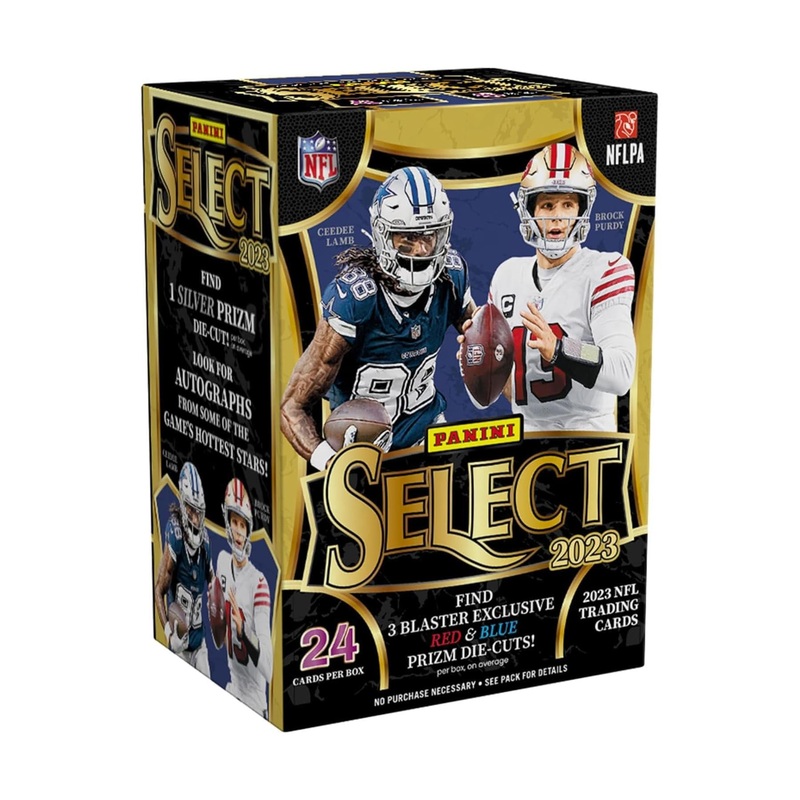 2023 Select Football Blaster Box Green & Yellow