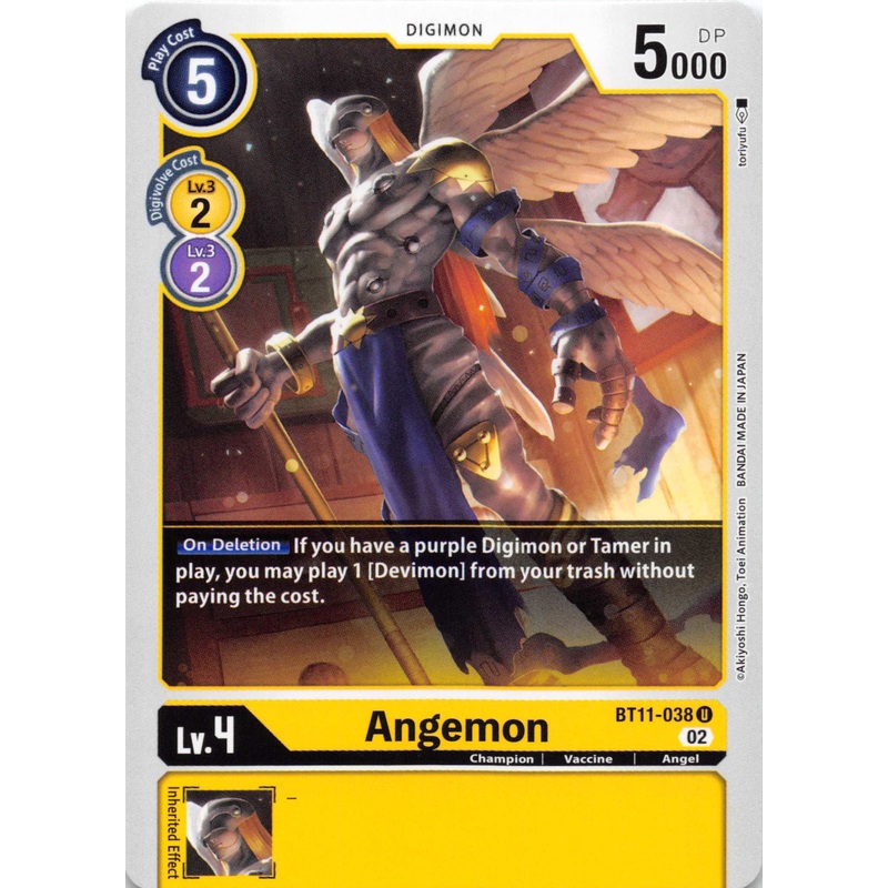 Angemon [BT11-038] [Dimensional Phase] Foil