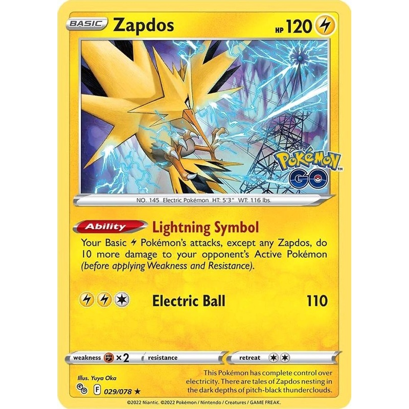 Zapdos Holo 029/078