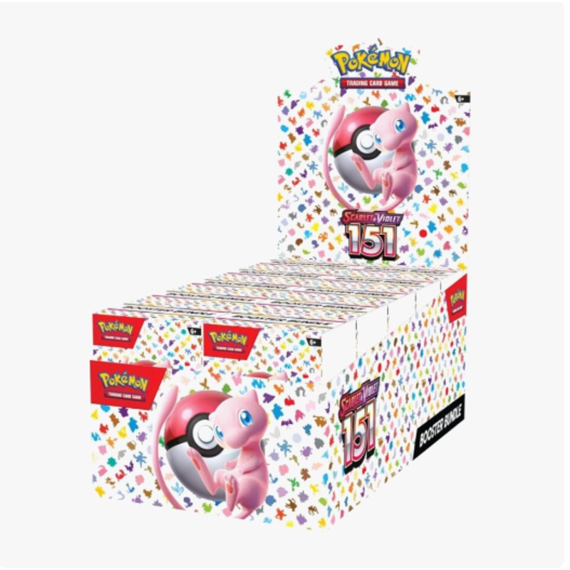 Scarlet & Violet: 151 – Booster Bundle Display