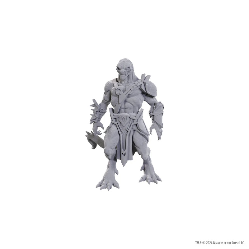 Dungeons & Dragons: Nolzur’s Marvelous Unpainted Miniature – W25 Draconian Mastermind