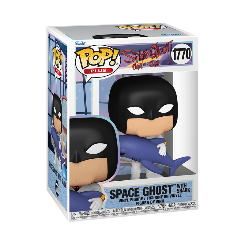 Funko Pop! Plus: Space Ghost Coast to Coast – Space Ghost w/ Shark #1770