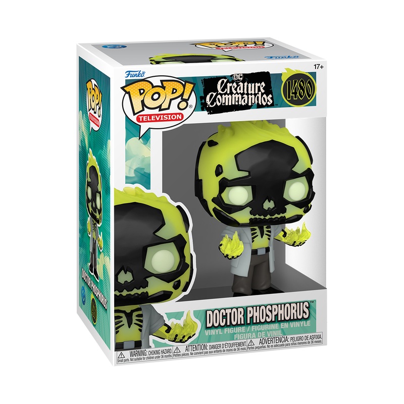 Funko Pop Television: DC Creature Commandos – Doctor Phosphorus #1480